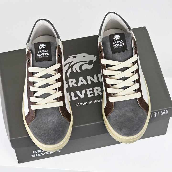 PAUL IN PELLE LATTE MORO GRIGIO
