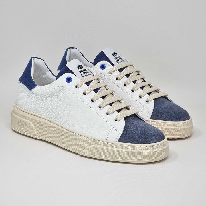 Z 300 Nevada Bianco Canvas Blu Navy