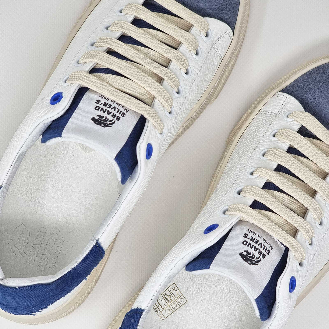 Z 300 Nevada Bianco Canvas Blu Navy