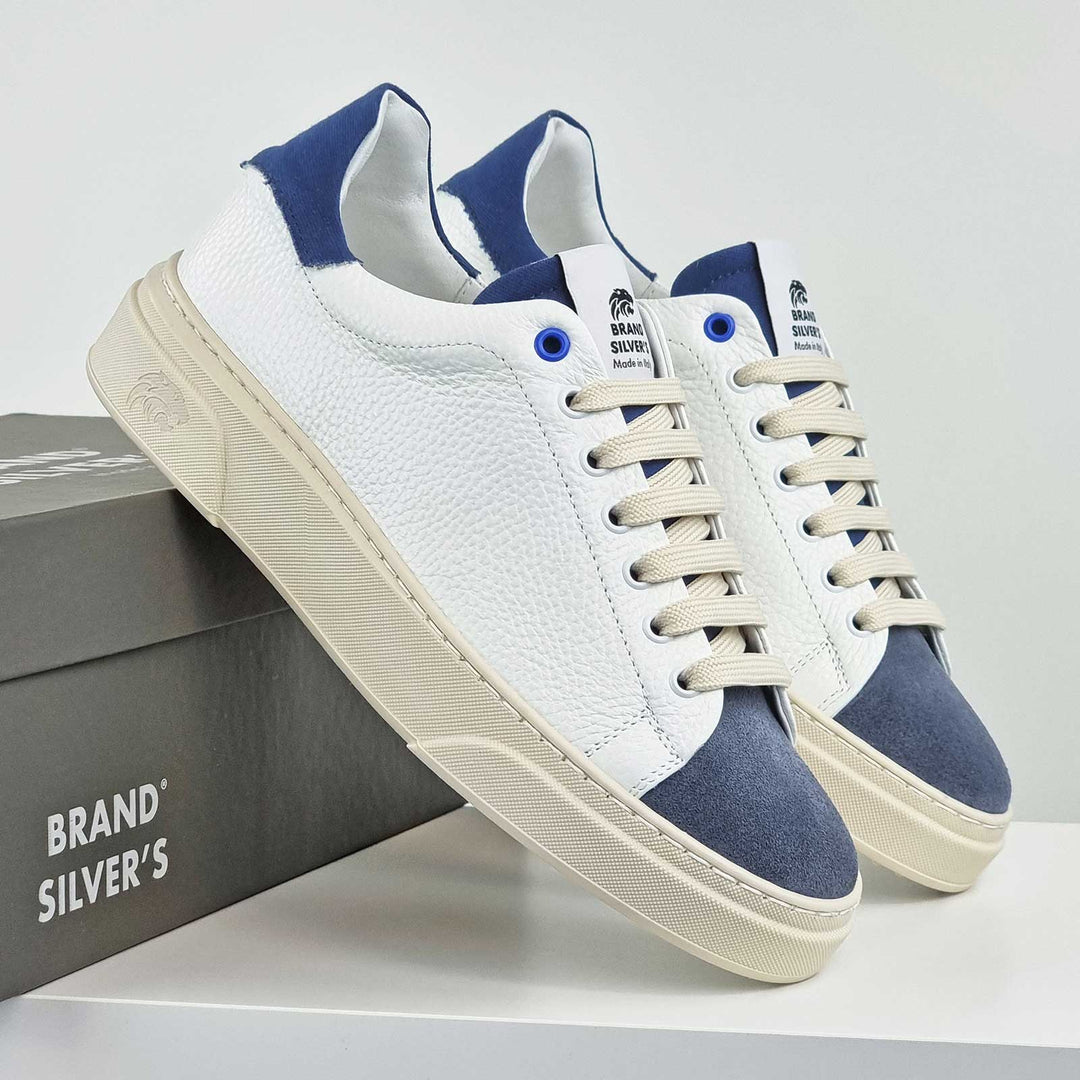 Z 300 Nevada Bianco Canvas Blu Navy