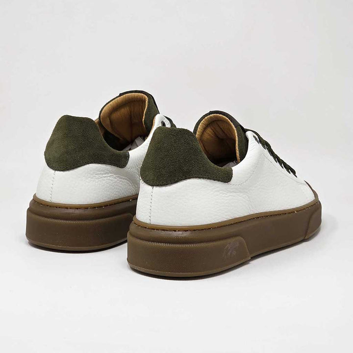 NEVADA PELLE BIANCO VERDE